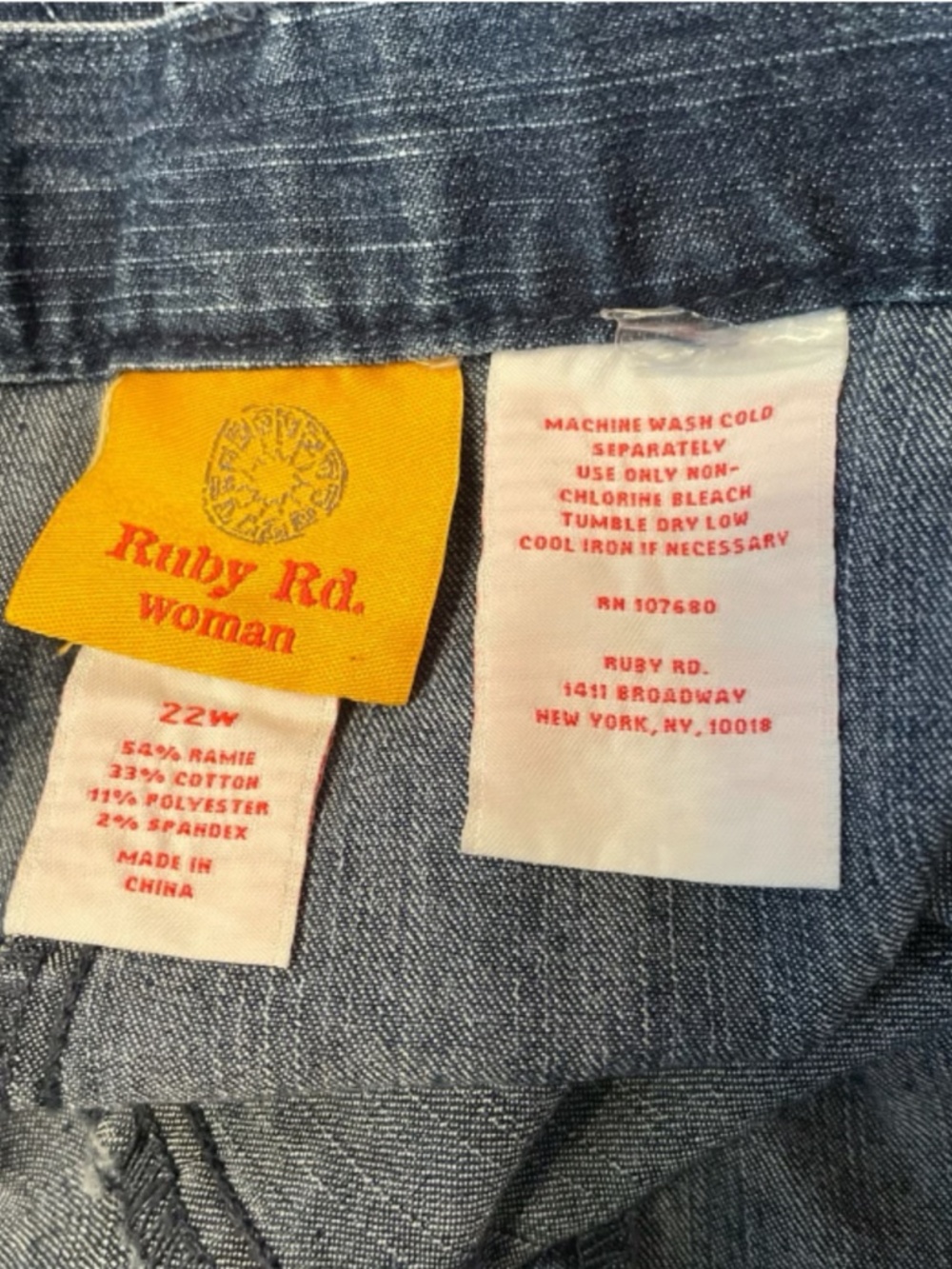 Ruby Rd. Jeans - Picture 3 of 3